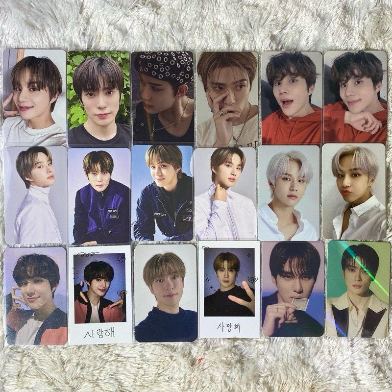 nct 127 jungwoo jaehyun photocard set ay-yo hottracks smstore video call slowacid teddy island yizhi