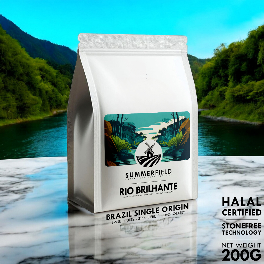 

Kopi Arabika Brazil Rio Brilhante 200g - Summerfield Exclusive Release