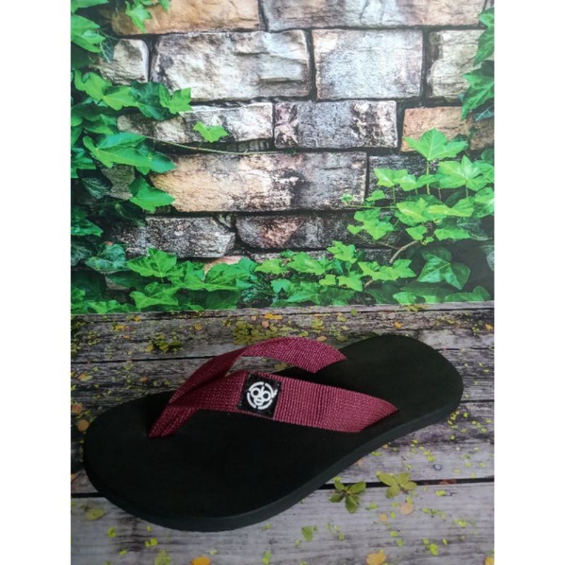 Sandal Jepit Tali Webing Sendal Pria Motif Webing Abe New kekinian