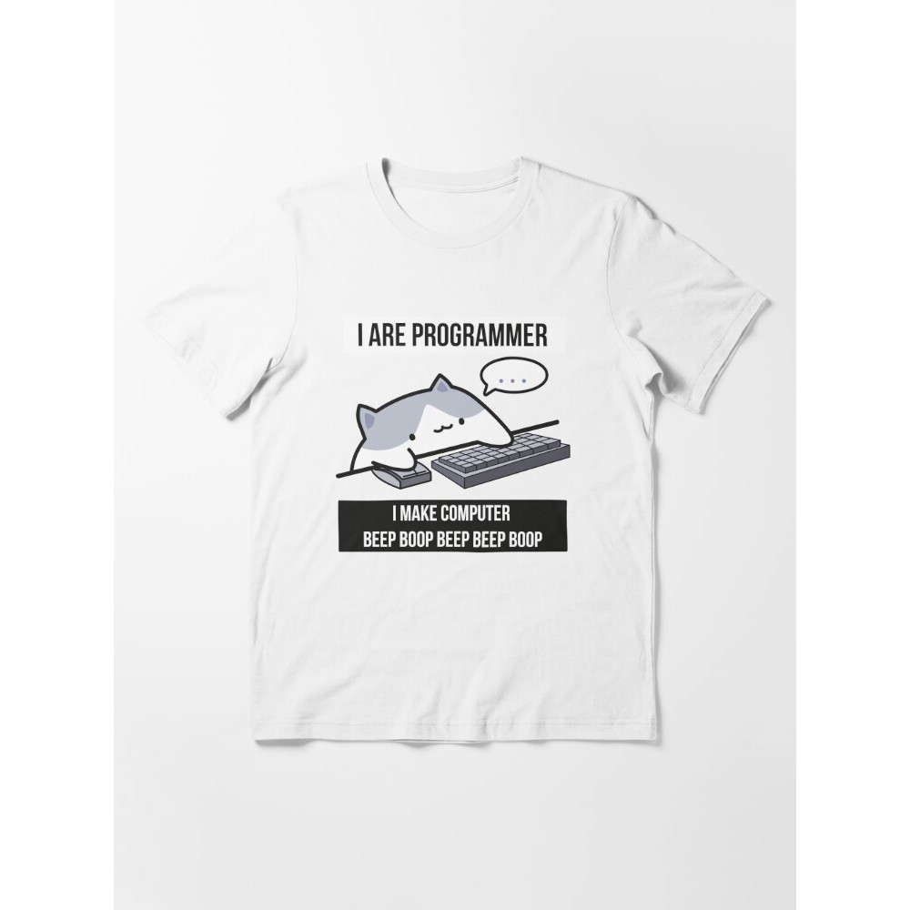 Kaos Cat programmer Tshirt