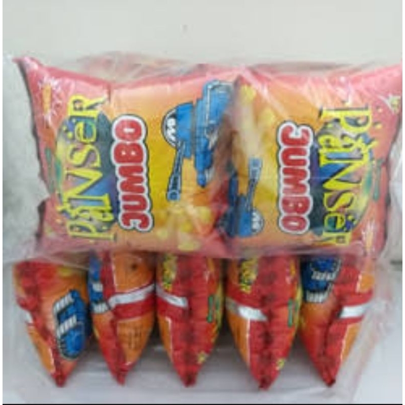 

Chiki viral Panser JUMBO berhadiah uang tunai (1 ball isi 10pcs)