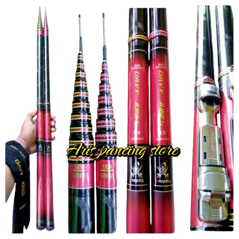 TEGEK KOLONG DAVY JONES X-PIRATES ZOOM PURUS 450 540