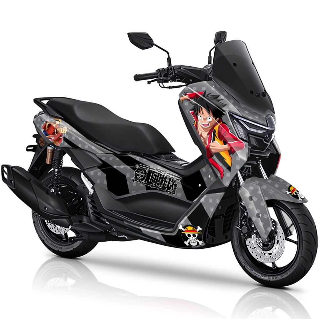Stiker Nmax Turbo Full Body Decal Full Body motor N Max NEW Nmax Neo Turbo One Piece D Luffy 4