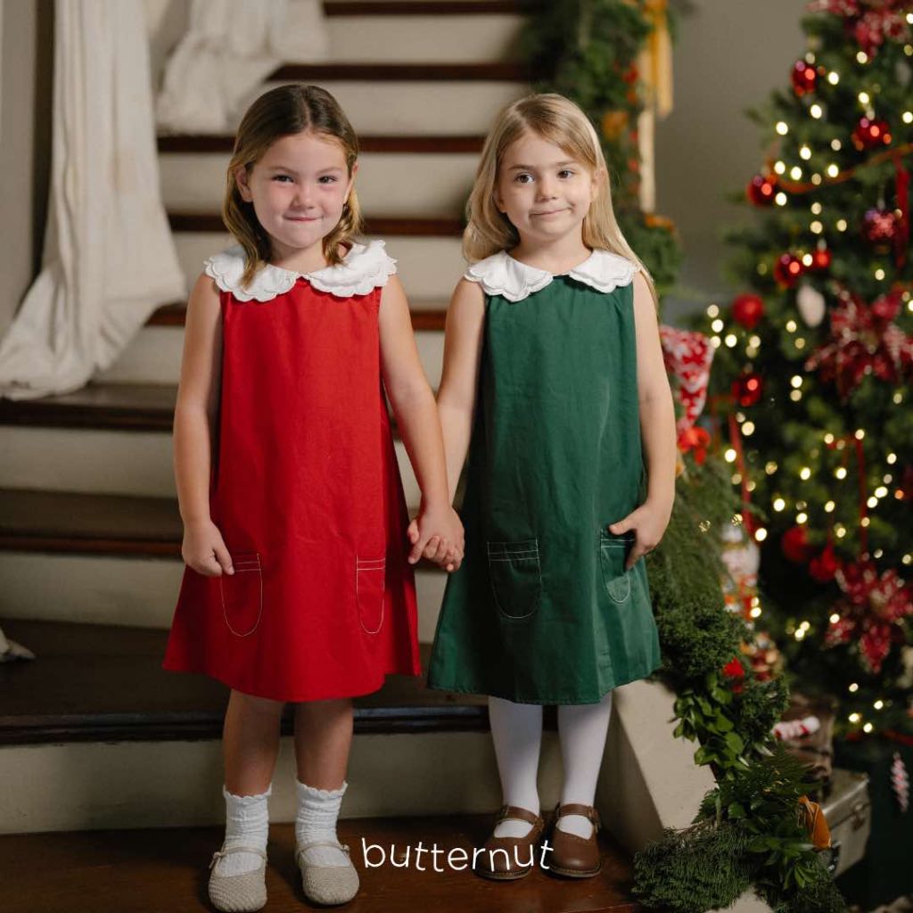 BUTTERNUT - EDREA DRESS | Dress Natal Anak Perempuan | Dress Anak Perempuan | Dress Natal 2024
