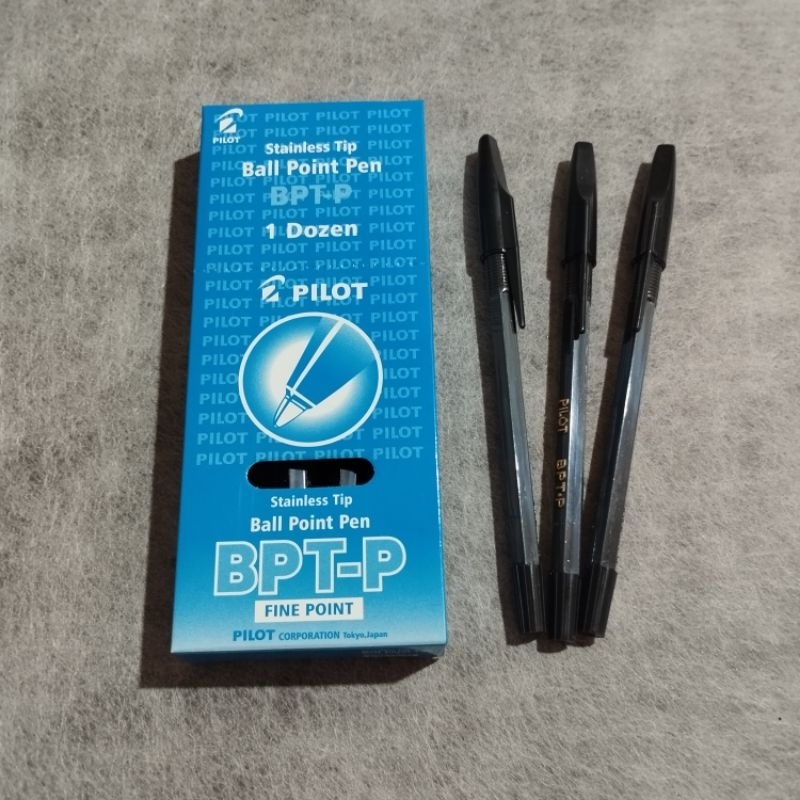

Pulpen Pilot Hitam 12 Pcs