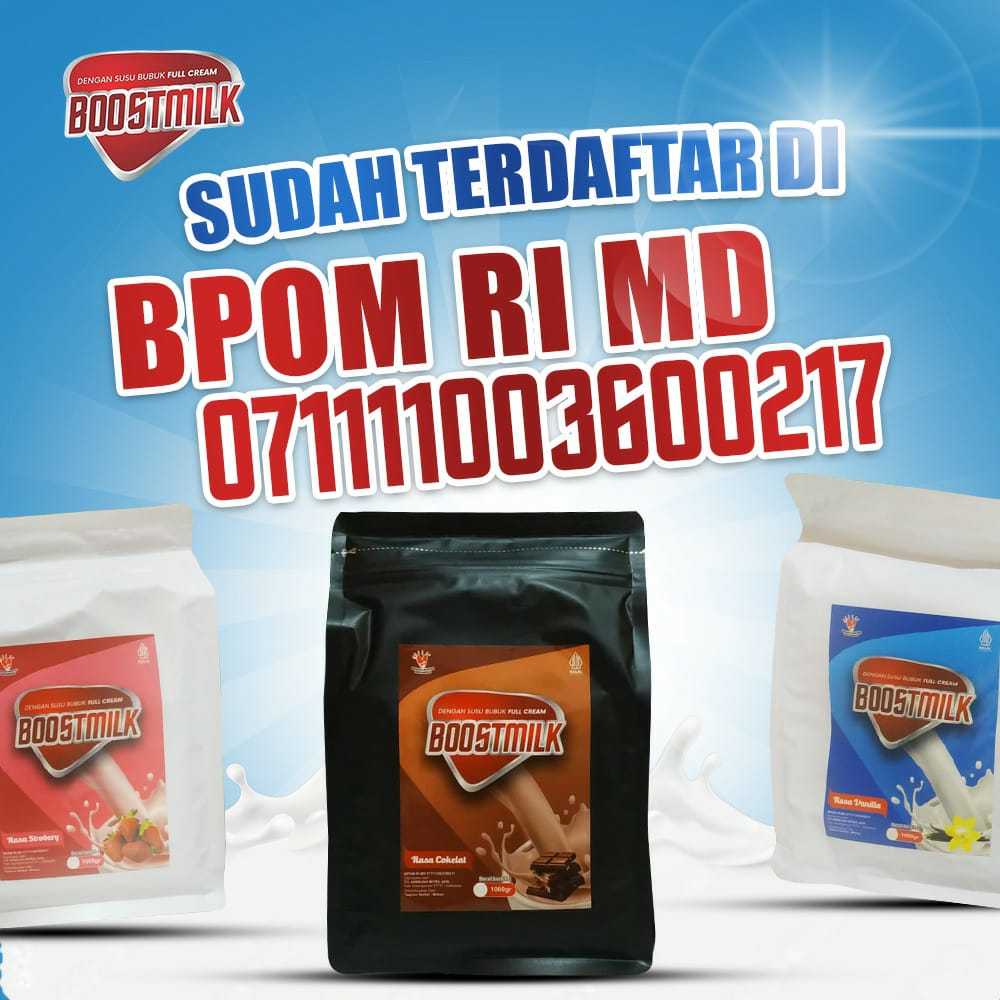 

SUSU GEMUK BADAN BOOSTMILK susu untuk menambah berat dan tinggi badan kemasan 1kg