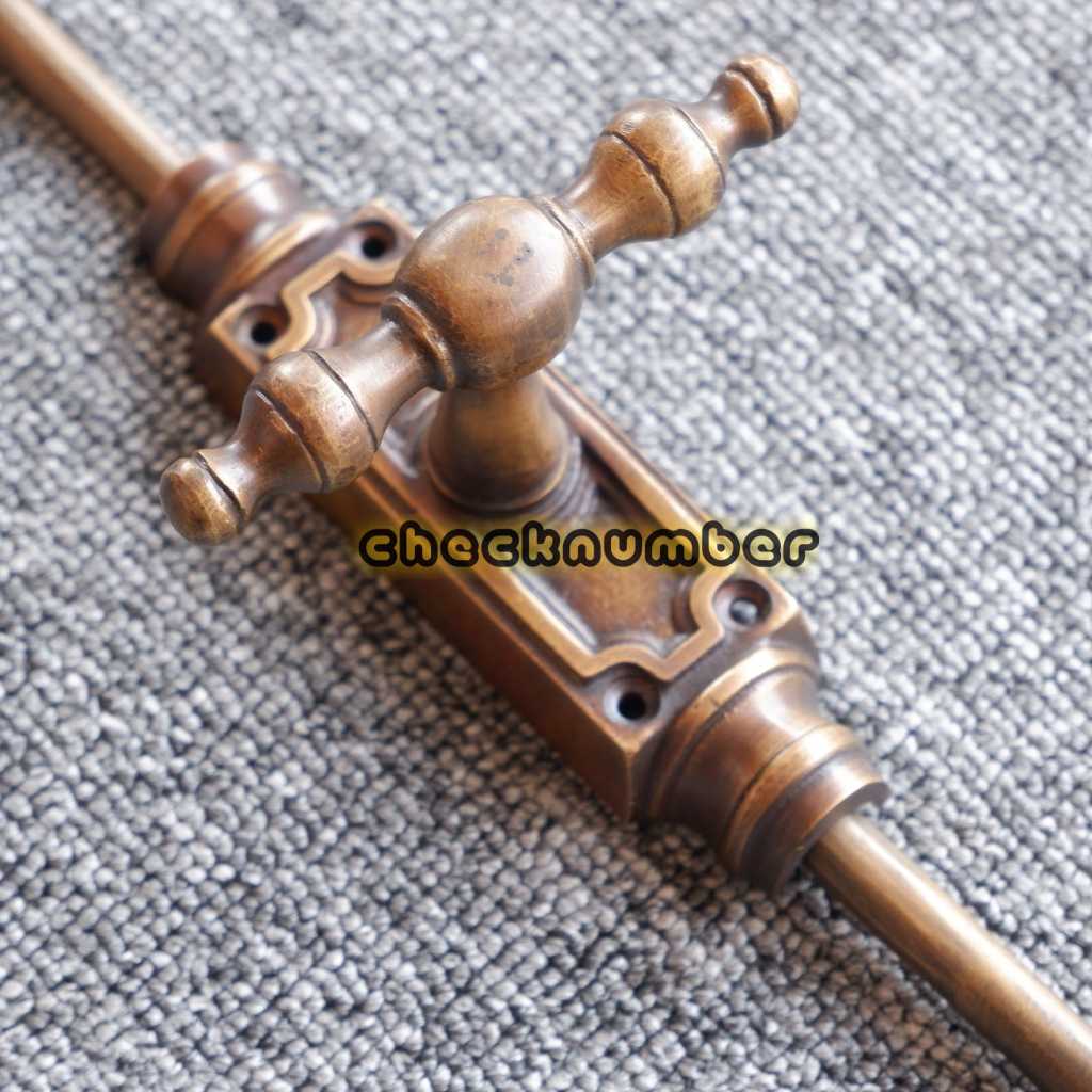 Kunci slot pintu rumah kuningan antik grendel pintu rumah kuno