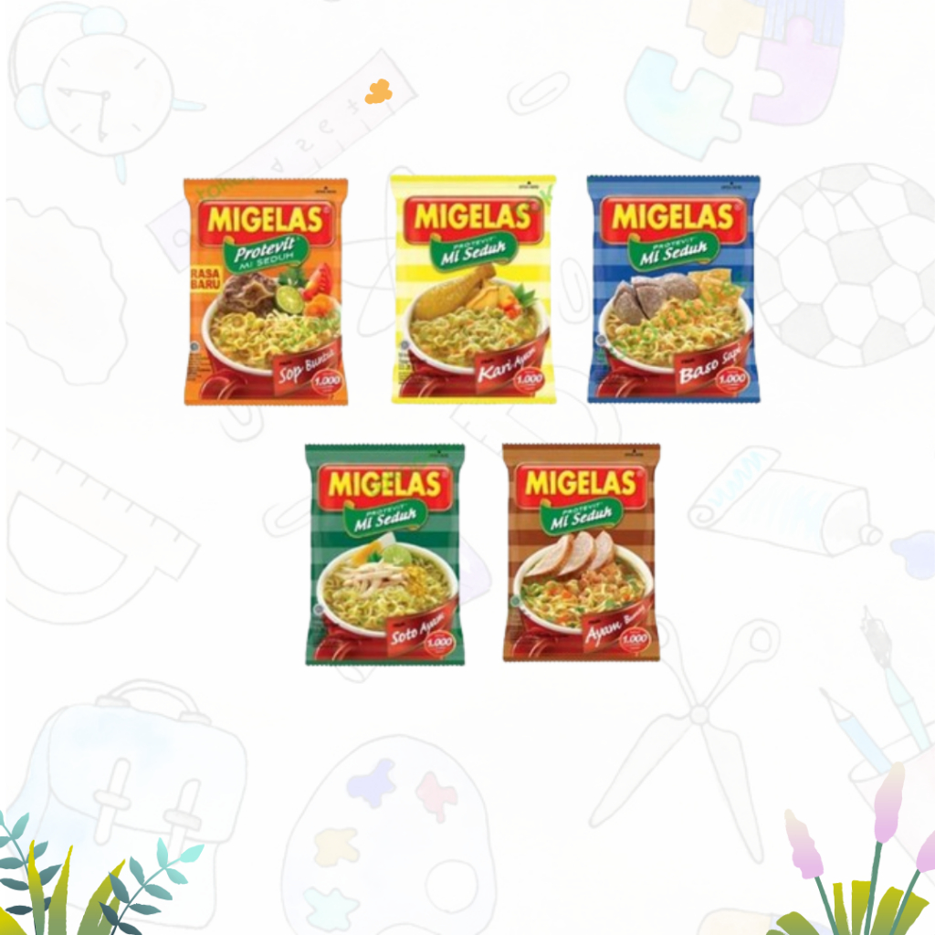

MIGELAS 15x30gr (1 Renceng)