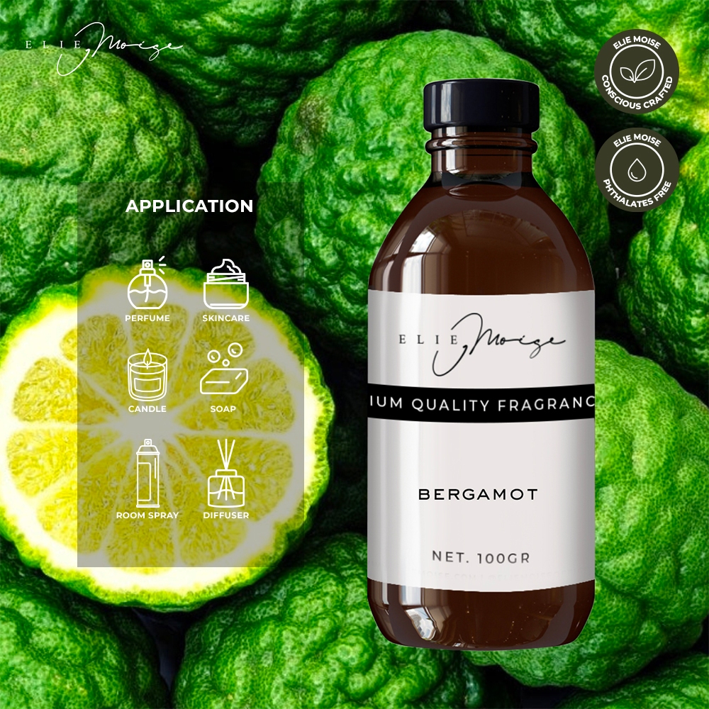 Bergamot - Fragrance Base Ingredients Fine Fragrance Oil - Premium Fragrance Oil for Candle Reed
