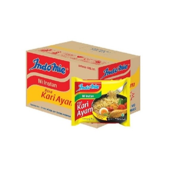 

Indomie Kari Ayam 1 Dus x 40 Pcs