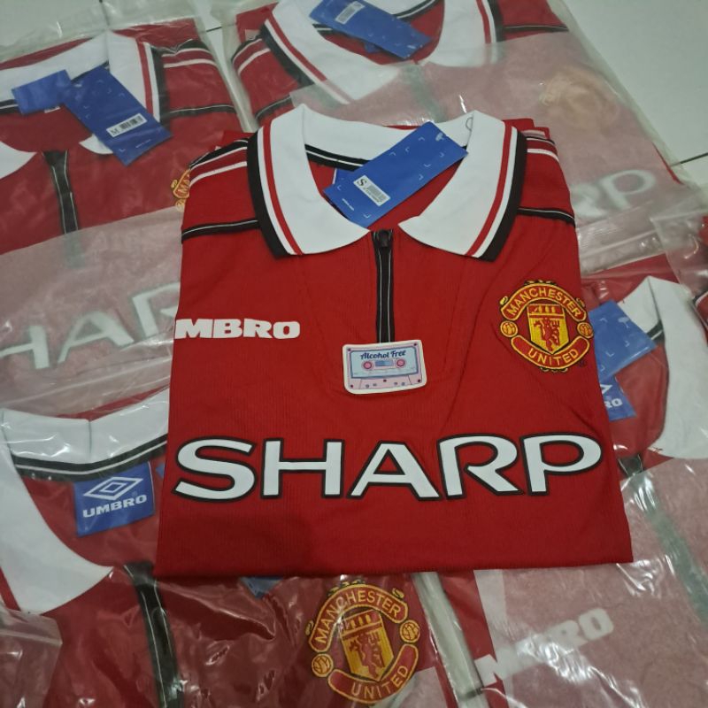 Jersey Retro Treble Winner 1999 Jersey Vintage Mu 99