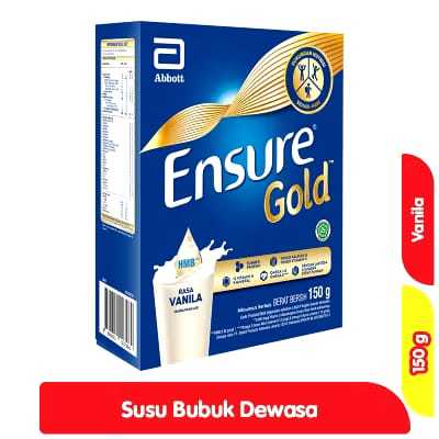 

Ensure Gold HMB Vanila 150 g - Nutrisi Dewasa