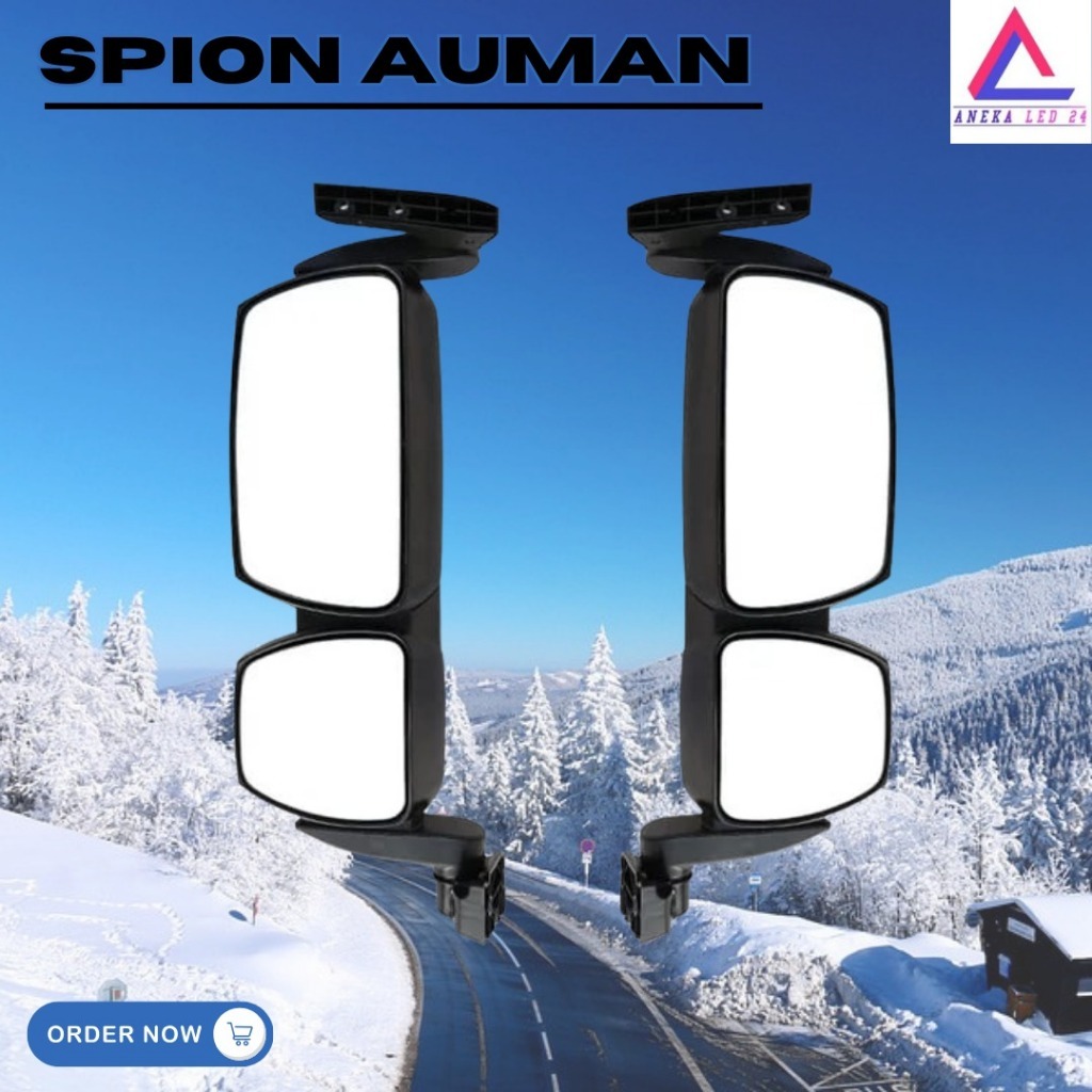 1 SET Kaca Spion Volvo Spion Volvo Spion Auman Sepasang Kaca Spion Truk Modifikasi Volvo, Hino, Ud T