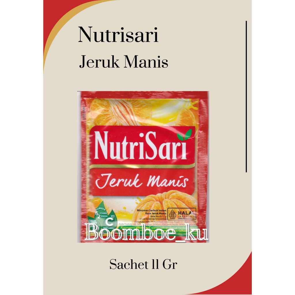 

NutriSari Jeruk Manis 11Gr