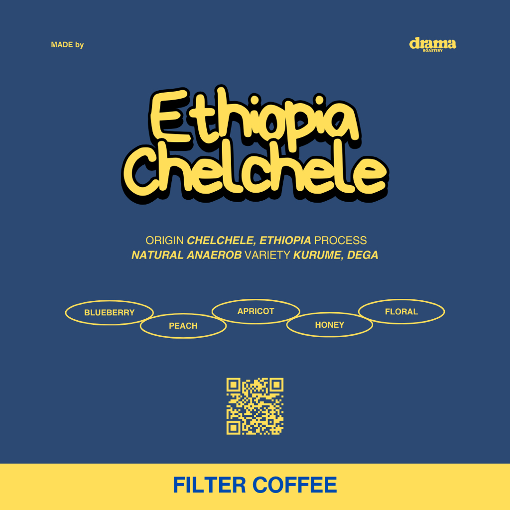 

Ethiopia Chelcele Filter Beans Arabica