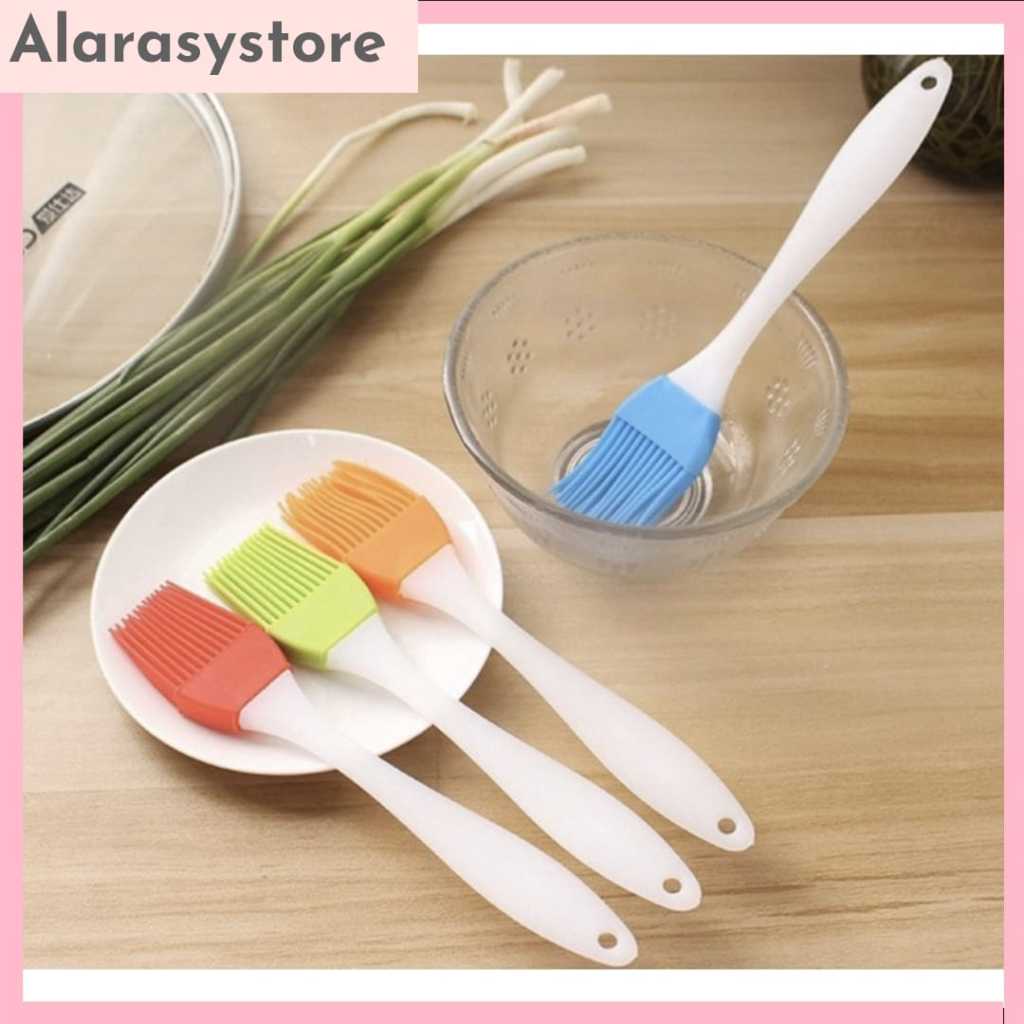 KUAS OLES MINYAK SILIKON KUAS MENTEGA KUAS BBQ KUAS OLES KUE