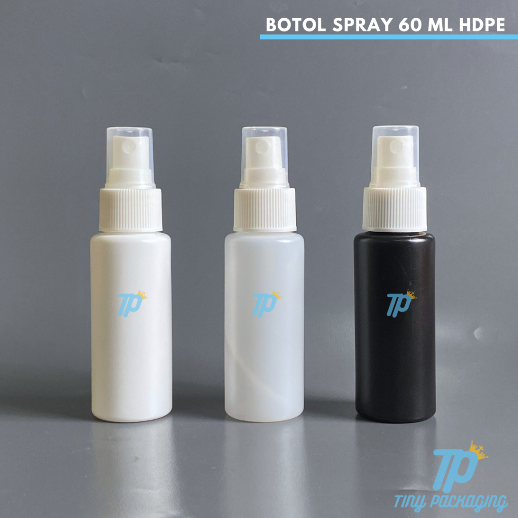 Botol Spray 60 ml | Botol Plastik 60 ml Spray | Botol 60 ml Spray - HDPE