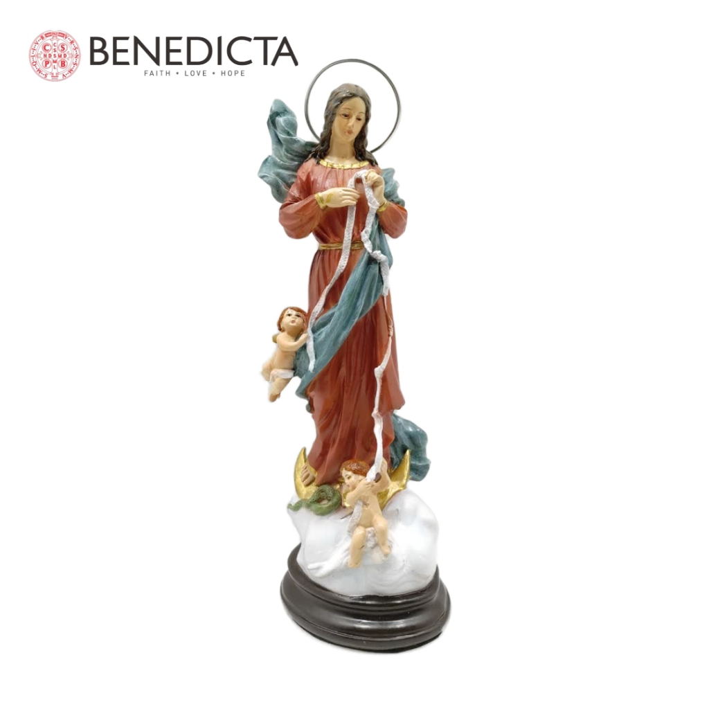 PATUNG MARIA PENGURAI SIMPUL MASALAH 35 CM - BENEDICTA