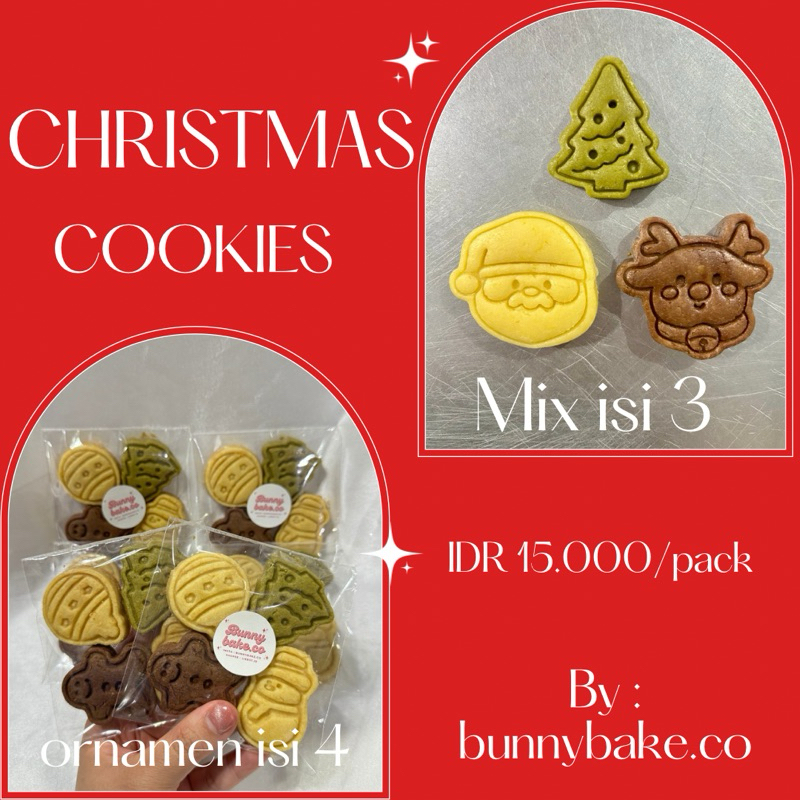 

cookies Christmas Hampers by bunnybake.co // hampers natal by bunnybake.co