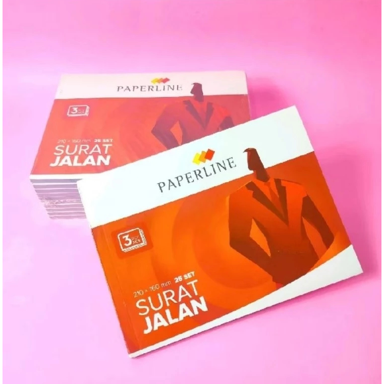 

[1pcs] Paperline Surat Jalan B3 NCR Surat Jalan murah - SURAT JALAN PAPERLINE 3 PLY RANGKAP