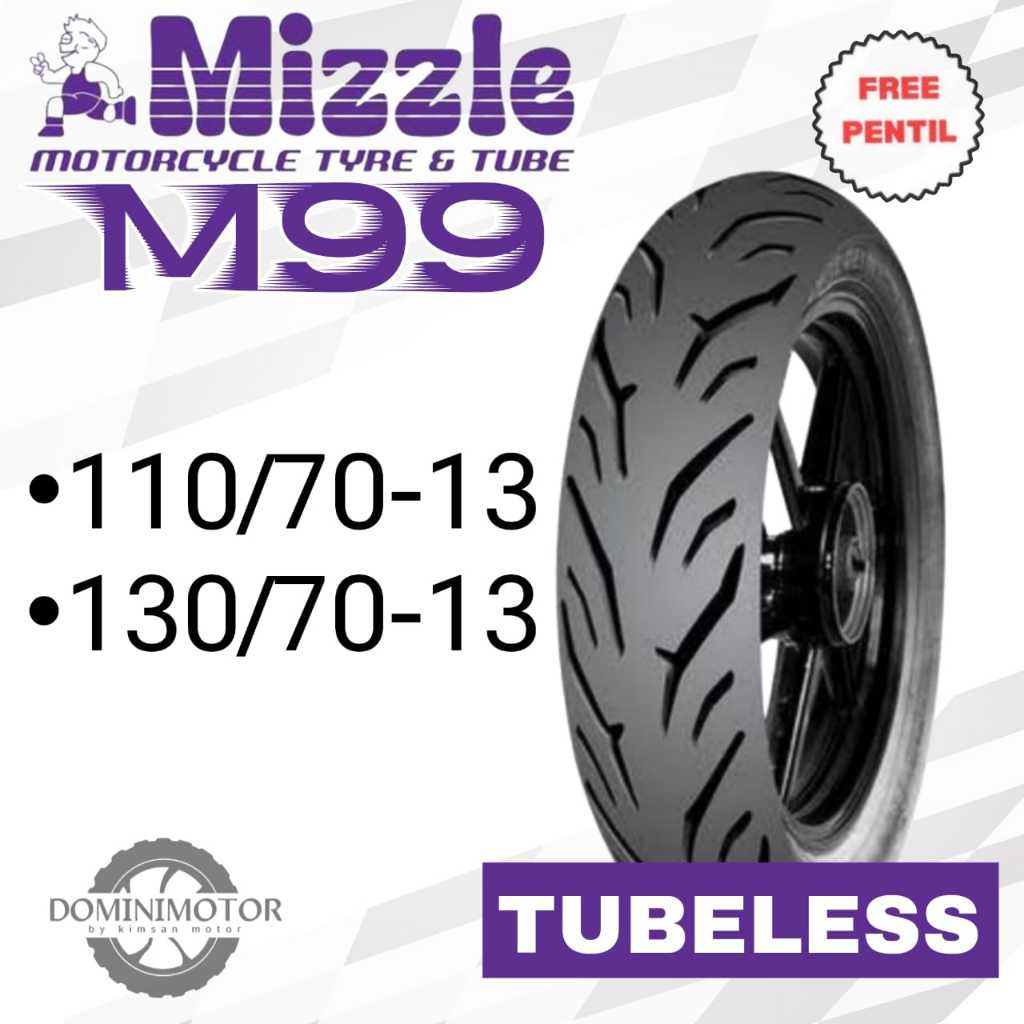 MIZZLE M99 Ring 13 Tubeless Ban Motor Ring 13 Tubles Ban Motor Nmax