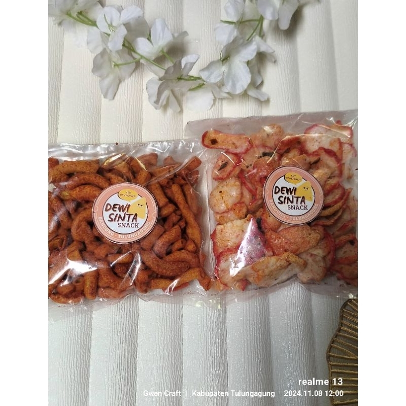 Promo natal Aneka Cemilan Murah (seblak kencur_makaroni pedas_salepisang_)