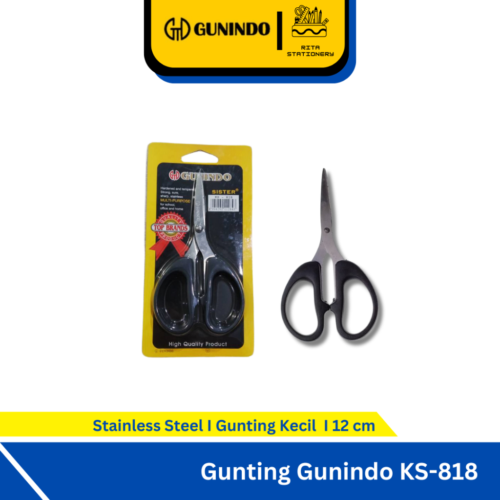 

Gunting Kecil Gunindo KS-818 Tajam - Satuan