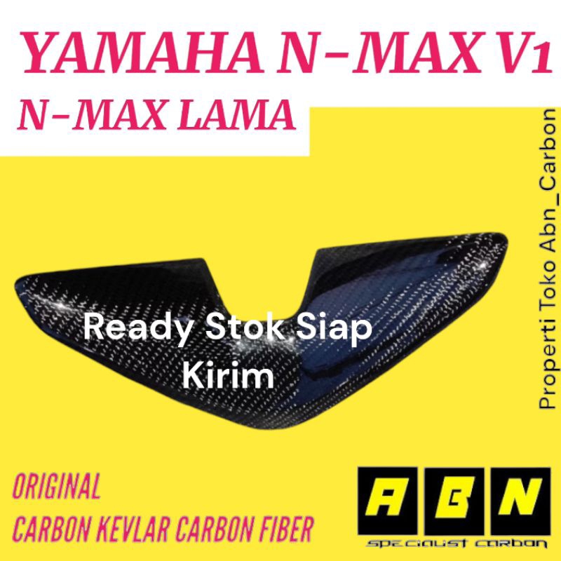 Cover Stang Nmax lama Karbon Kevlar