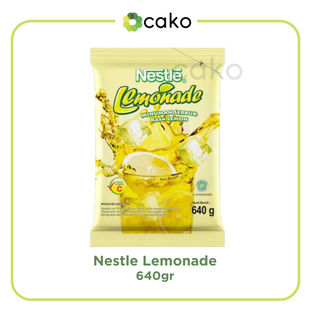 

Nestea Lemonade 640gr / Minuman Serbuk Lemon