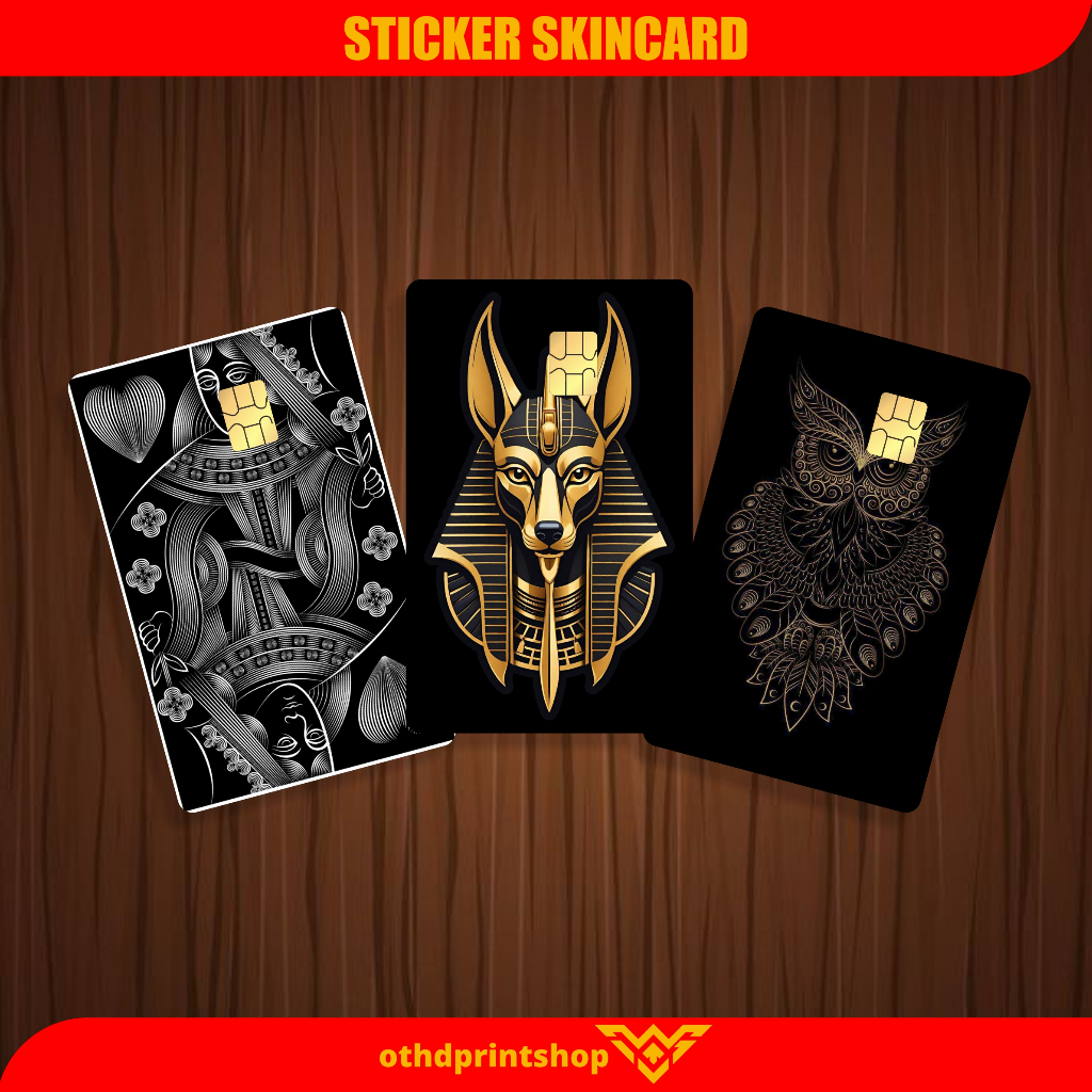 

Stiker ATM SKINCARD Sticker Kartu Atm Special Edition | othdart