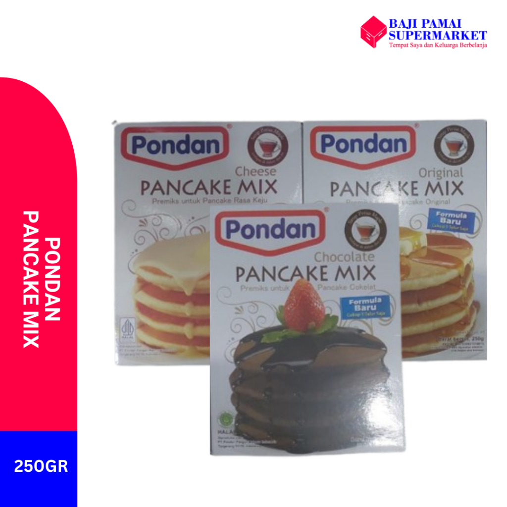 

Pondan Pancake Mix All Variant 250GR