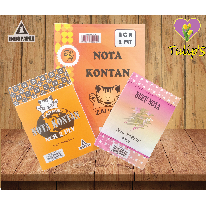 

NOTA ZAPPIE INDOPAPER 100%ORI