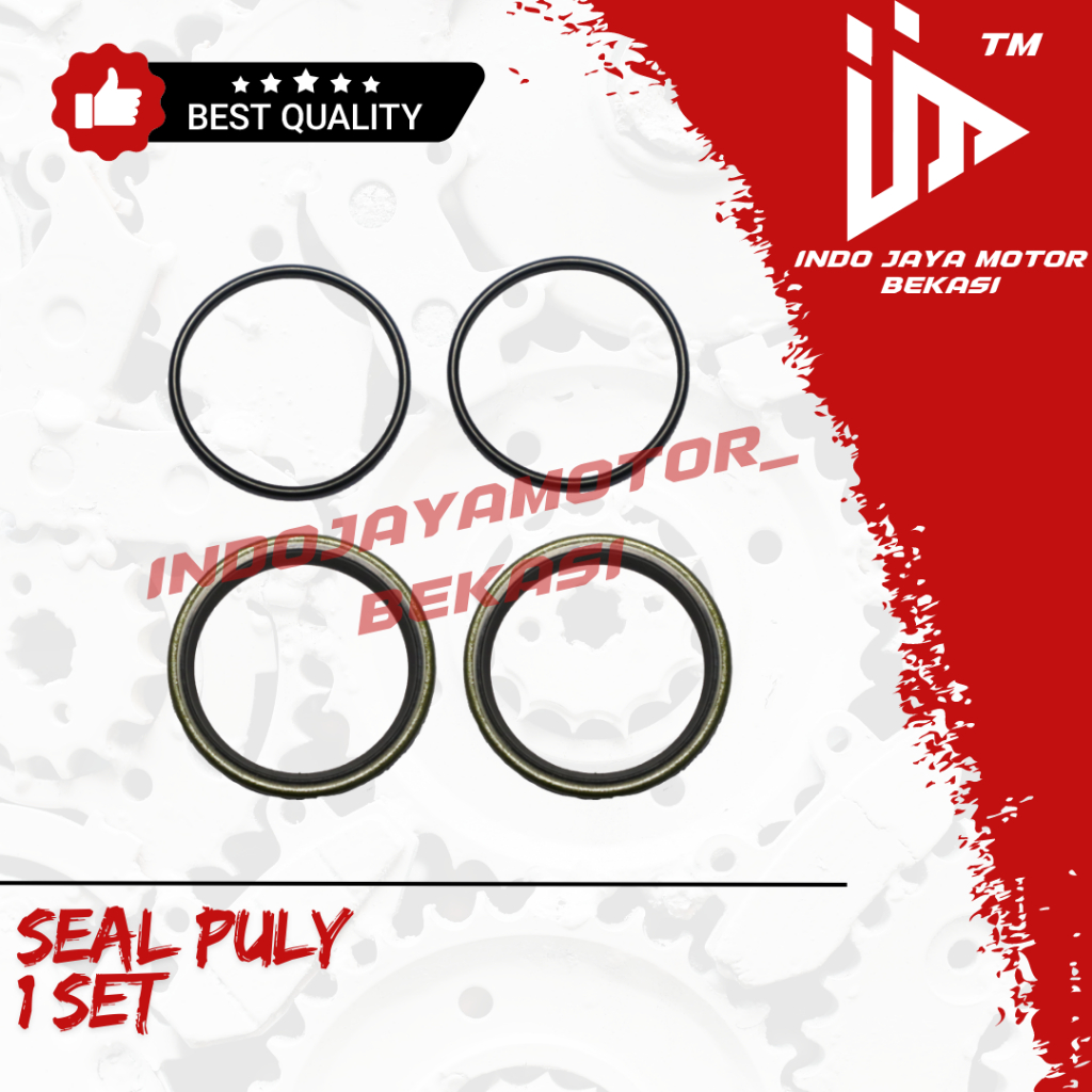 Seal Pully oring Pully 1Set Yamaha Mio J Soul Gt Fino Xride Asli NT MOTOPARTS.