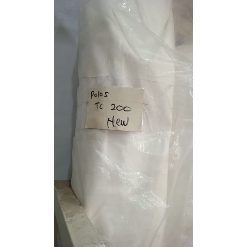 Kain Sprei Dobby Meteran Putih