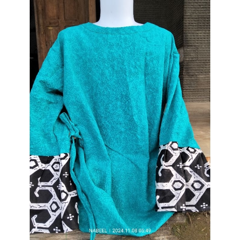 blus batik anak perempuan