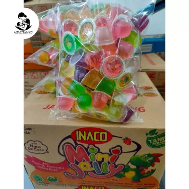 

Jelly Inaco 1kg kemasan repack isi 65pc