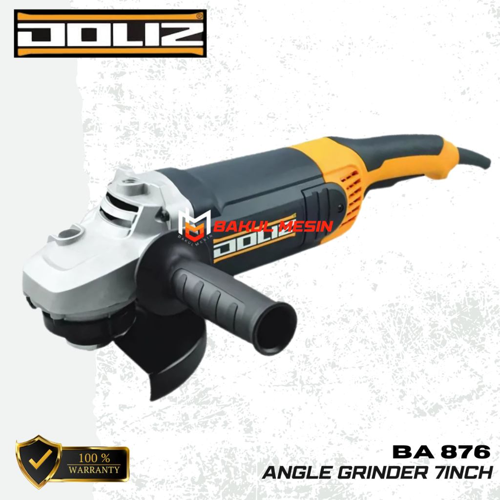 DOLIZ BA876 Mesin gerinda 7 inch angle grinder BA876 c