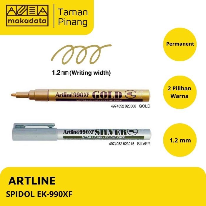 

SPIDOL WARNA / SPIDOL ARTLINE EK-990XF (1 PCS)