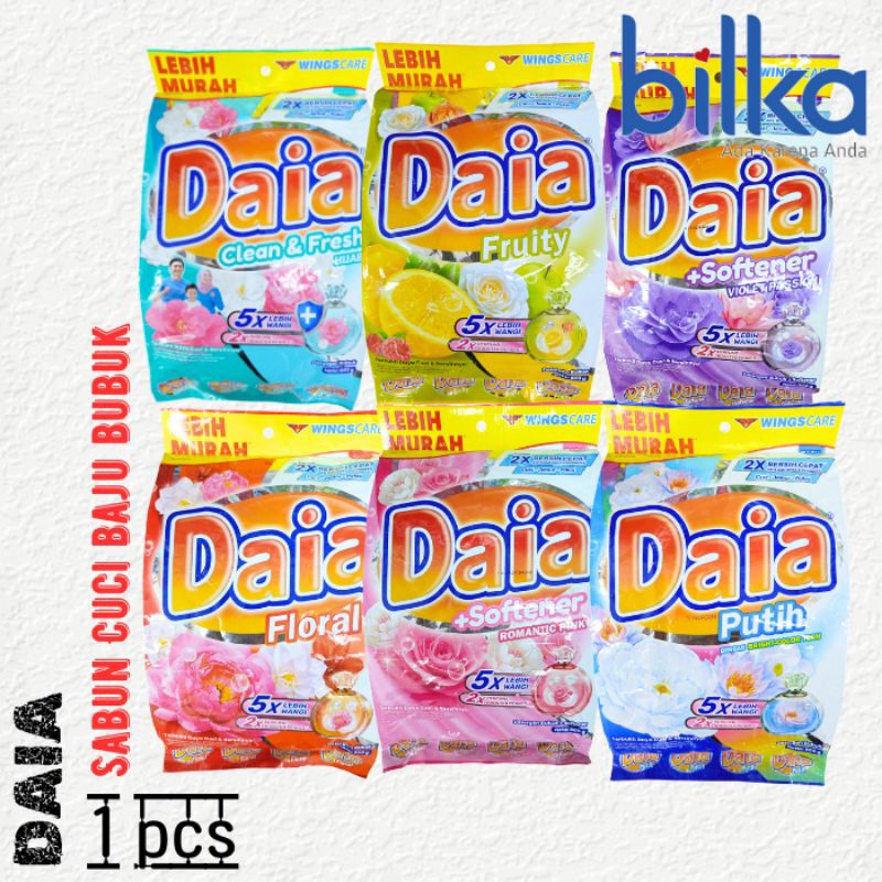 DAIA Detergent Bubuk Bag All Variant