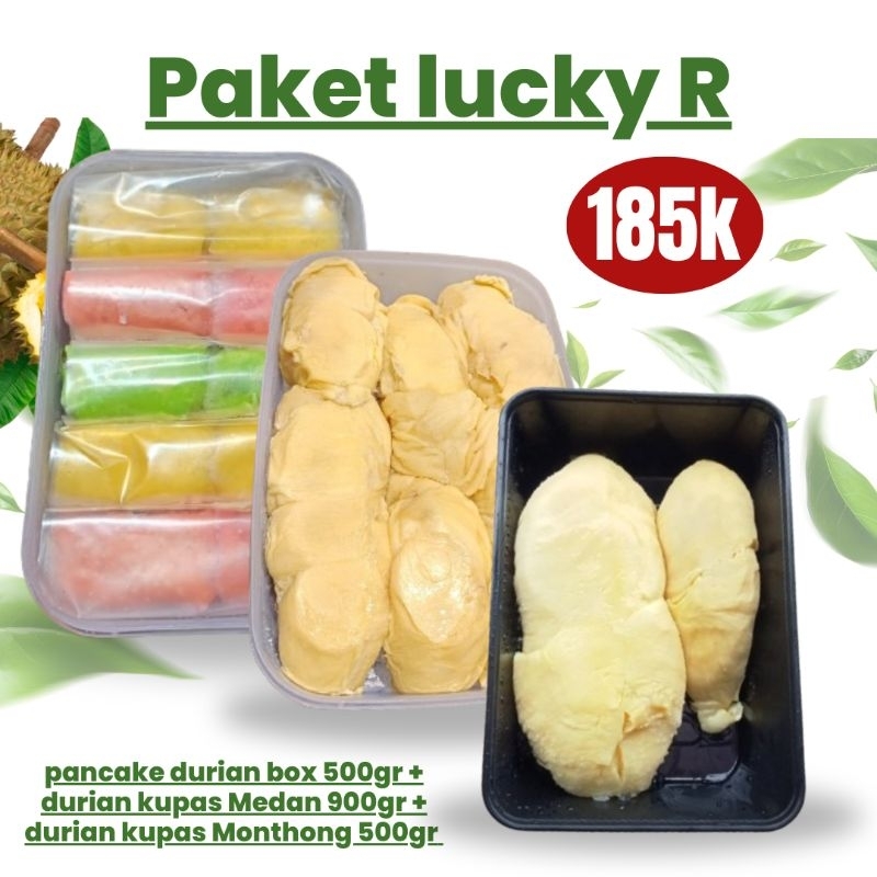 

PAKET LUCKY R (PROMO DURIAN)