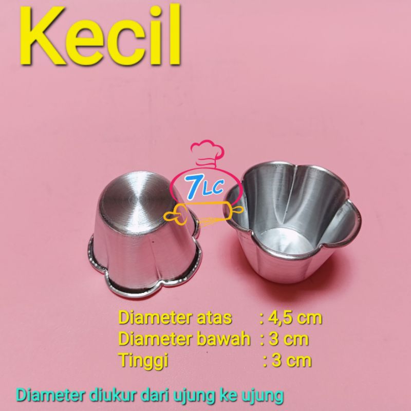 Cetakan kue bolu bunga press / cetakan putu belanda / cetakan puding tinggi premium press