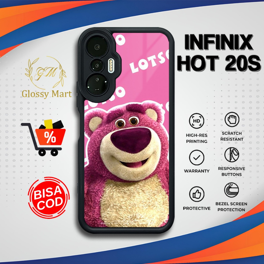 Case Infinix Hot 20s Terbaru Lotso Hardcase Softcase Glossy Termurah Casing infinix Terlaris