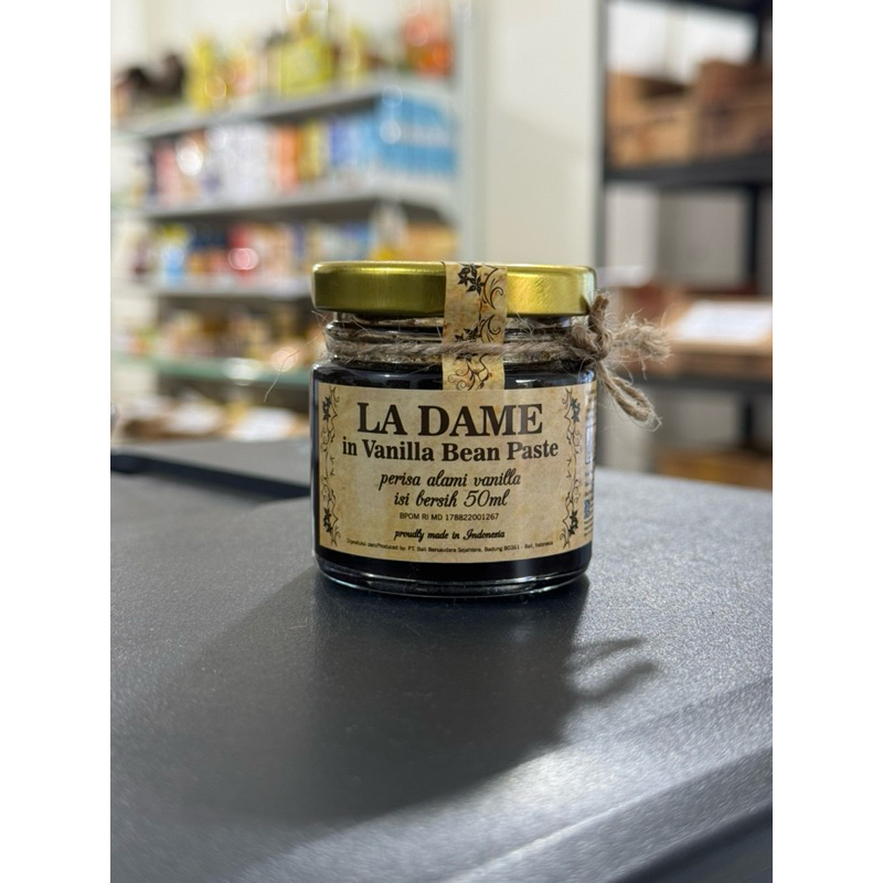 

LA DAME in vanilla bean paste / perisa alami vanilla 50ml