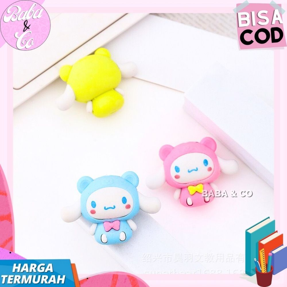 

PENGHAPUS CINNAMOROLL MINIATUR PENGHAPUS LUCU UNIK MURAH ERASER BONEKA MINIATUR SANRIO CINNAMOROLL