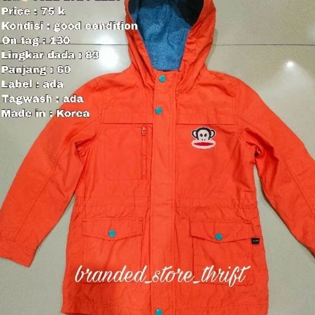 PAUL FRANK JACKET ANAK