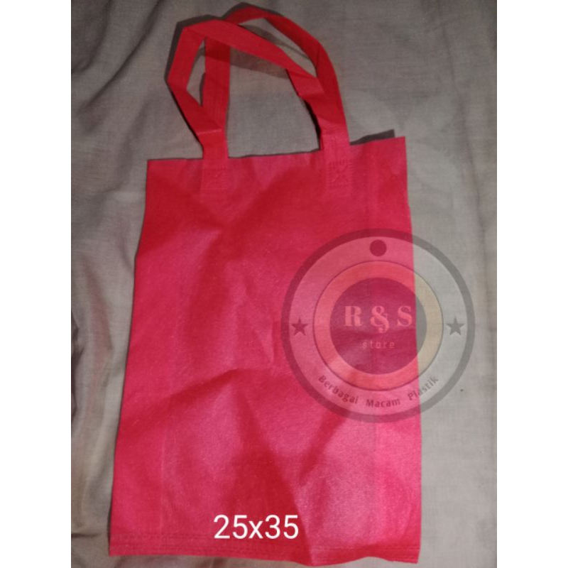 

Tas spunbond 1lusin 25x35//ts jinting//tas kain//tas sovenir//tas bingkisan