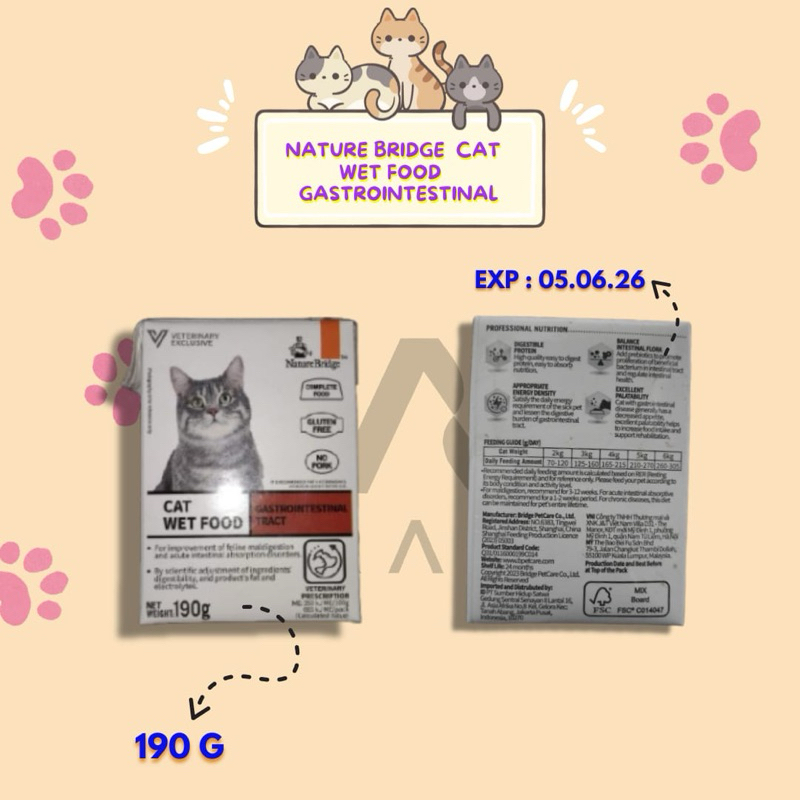 Nature Bridge Gastrointestinal Cat Food