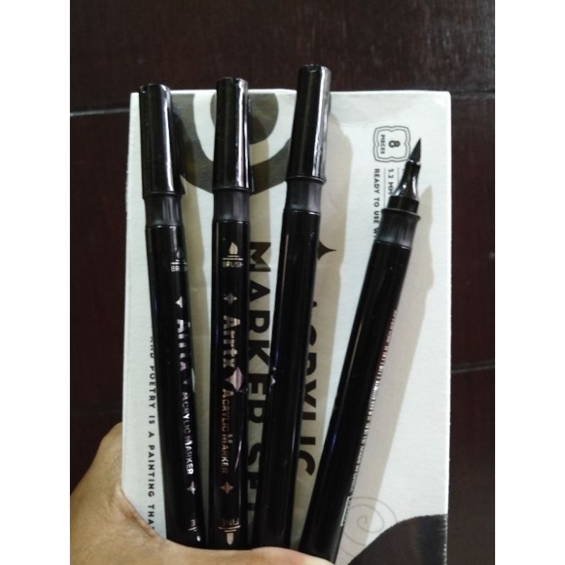 

Arrtx Acrylic Penebal Grasp Twin/Single Marker