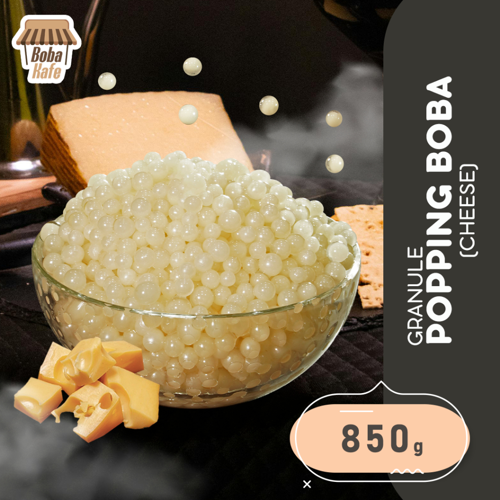 

Granule Popping Boba Cheese 850g - TERBARU Boba Poping isi pasta keju