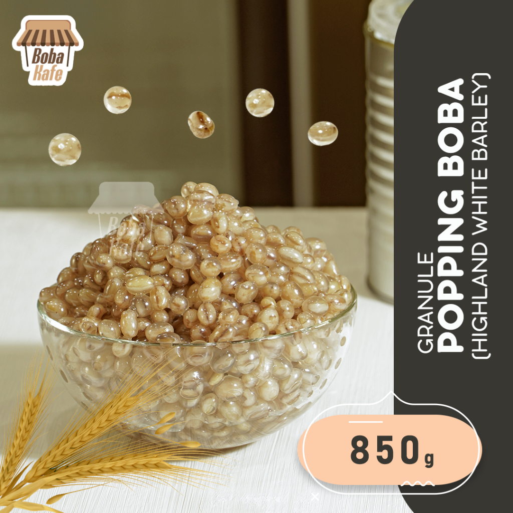 

Granule Popping Boba Barley 850g - TERBARU Boba Popping isi barley